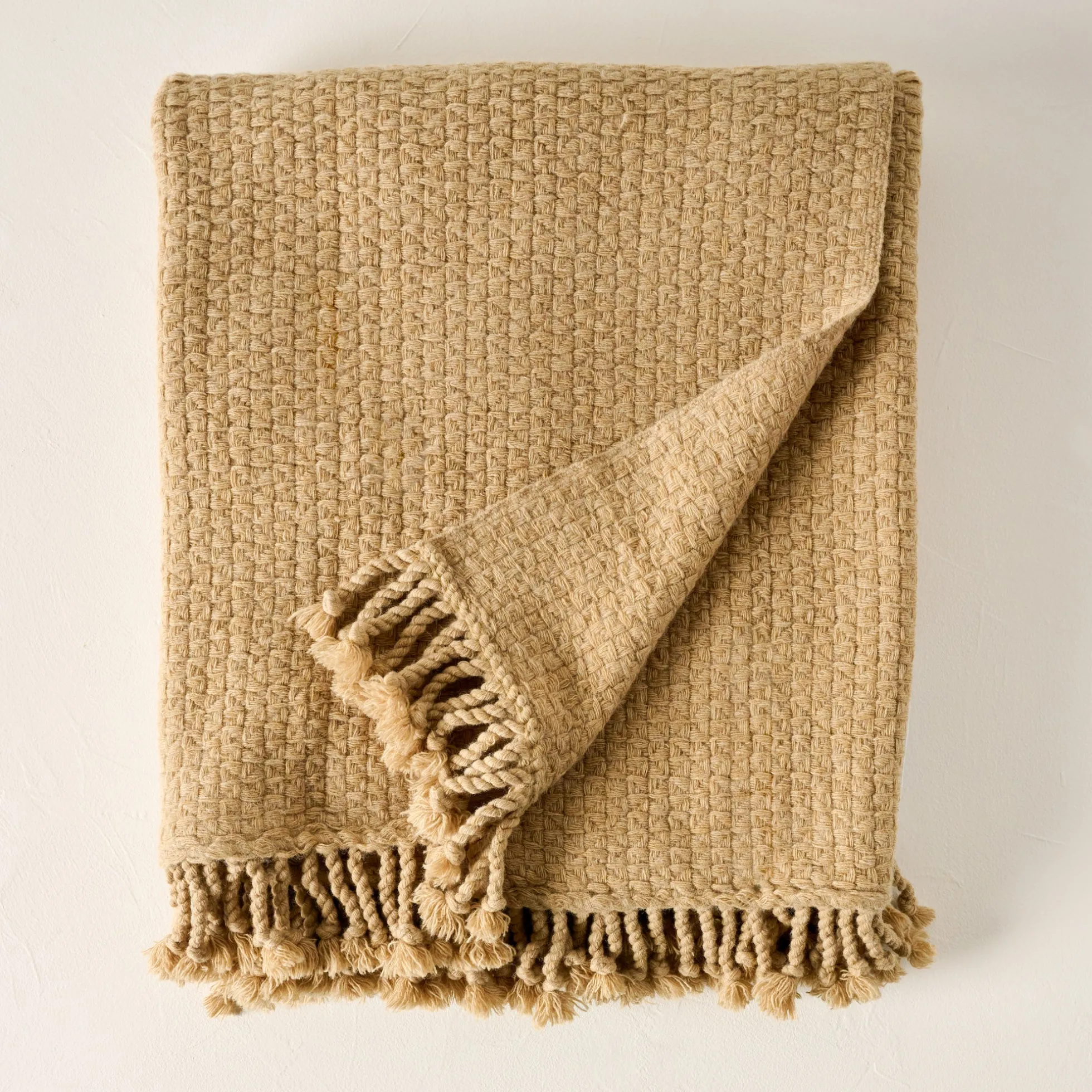Basketweave Throw
