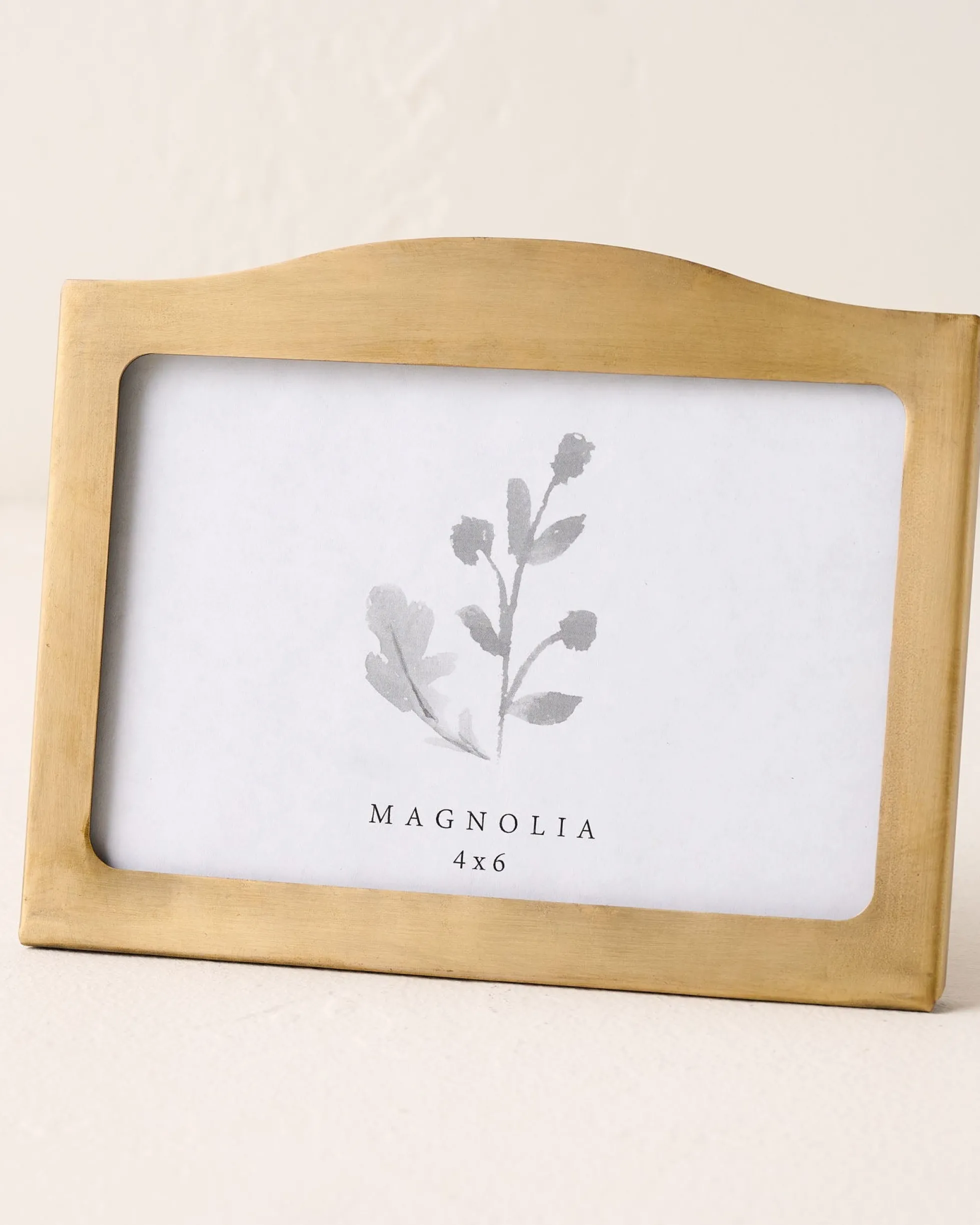 Beale Antique Brass Photo Frame