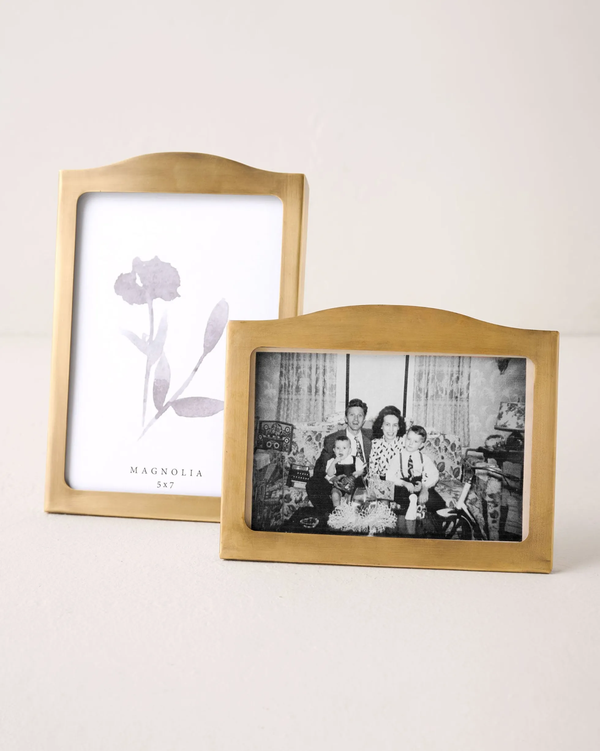 Beale Antique Brass Photo Frame