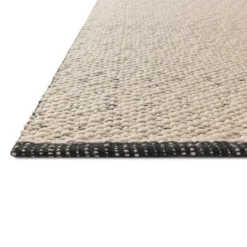 Betty Ivory Black Rug
