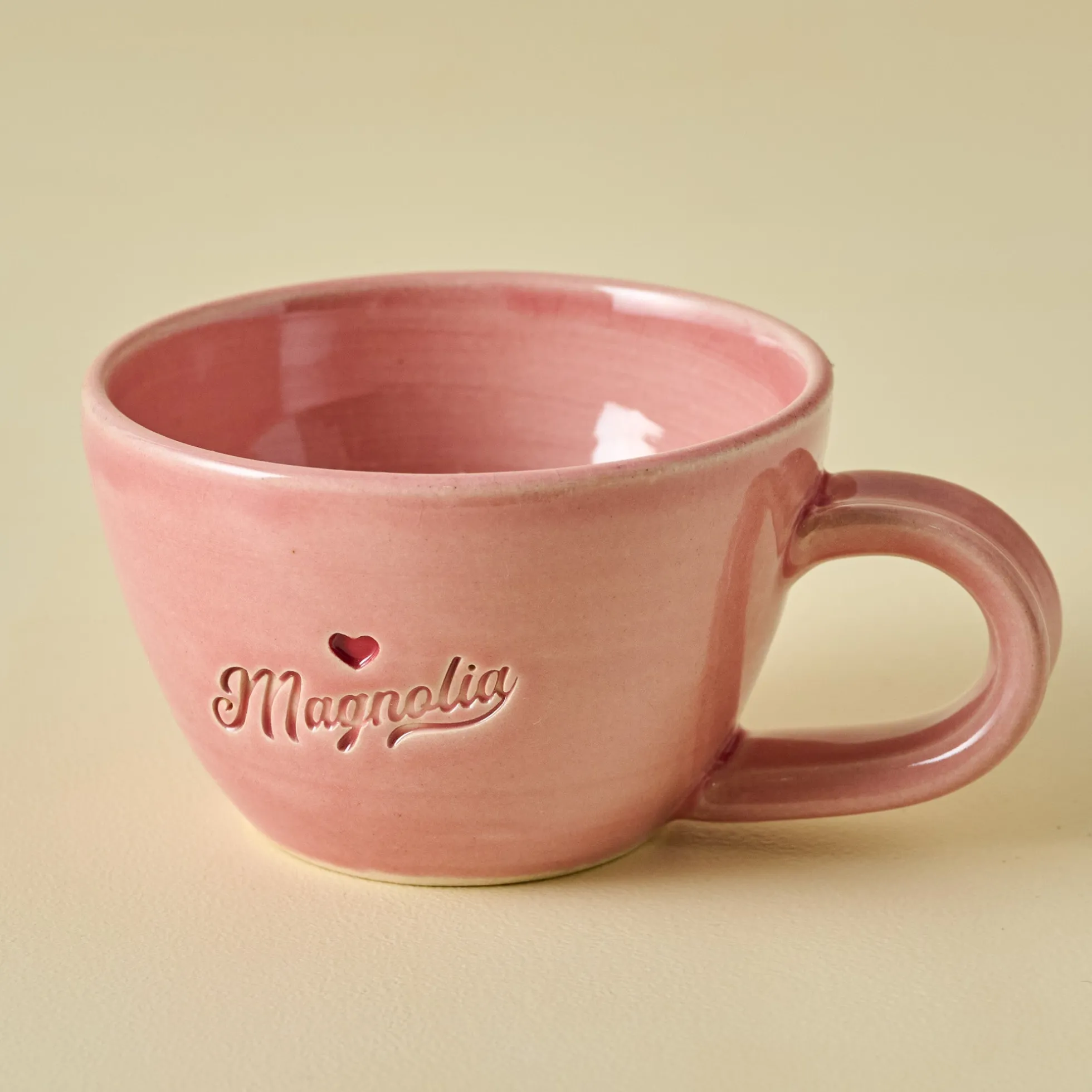 Black Oak Artisan Magnolia Heart Mug