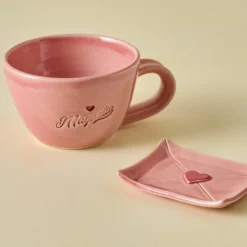 Black Oak Artisan Magnolia Heart Mug