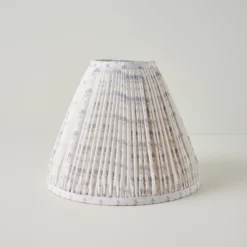 Blue Blockprint Shade