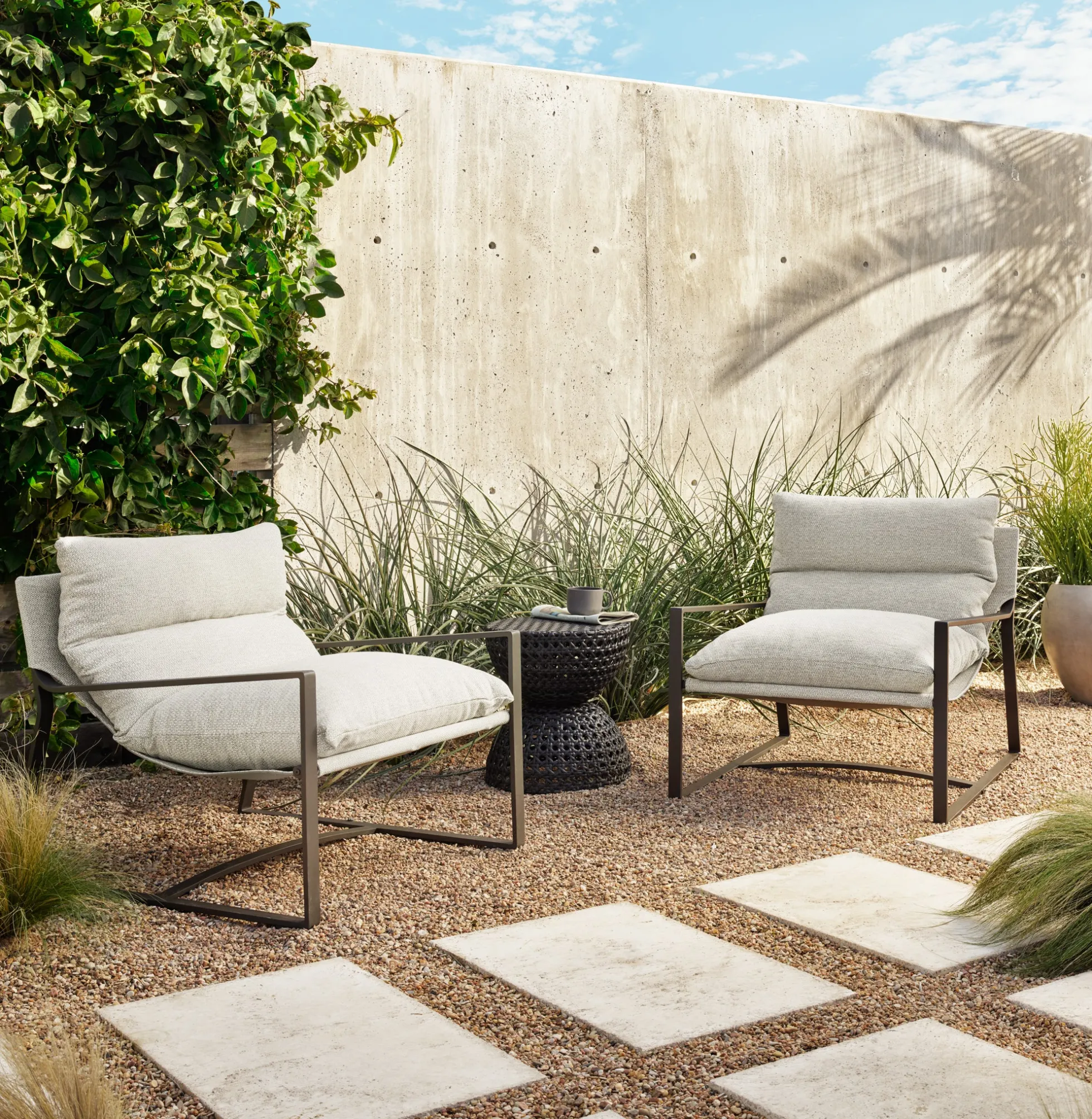 Bodie Outdoor Sling Chair