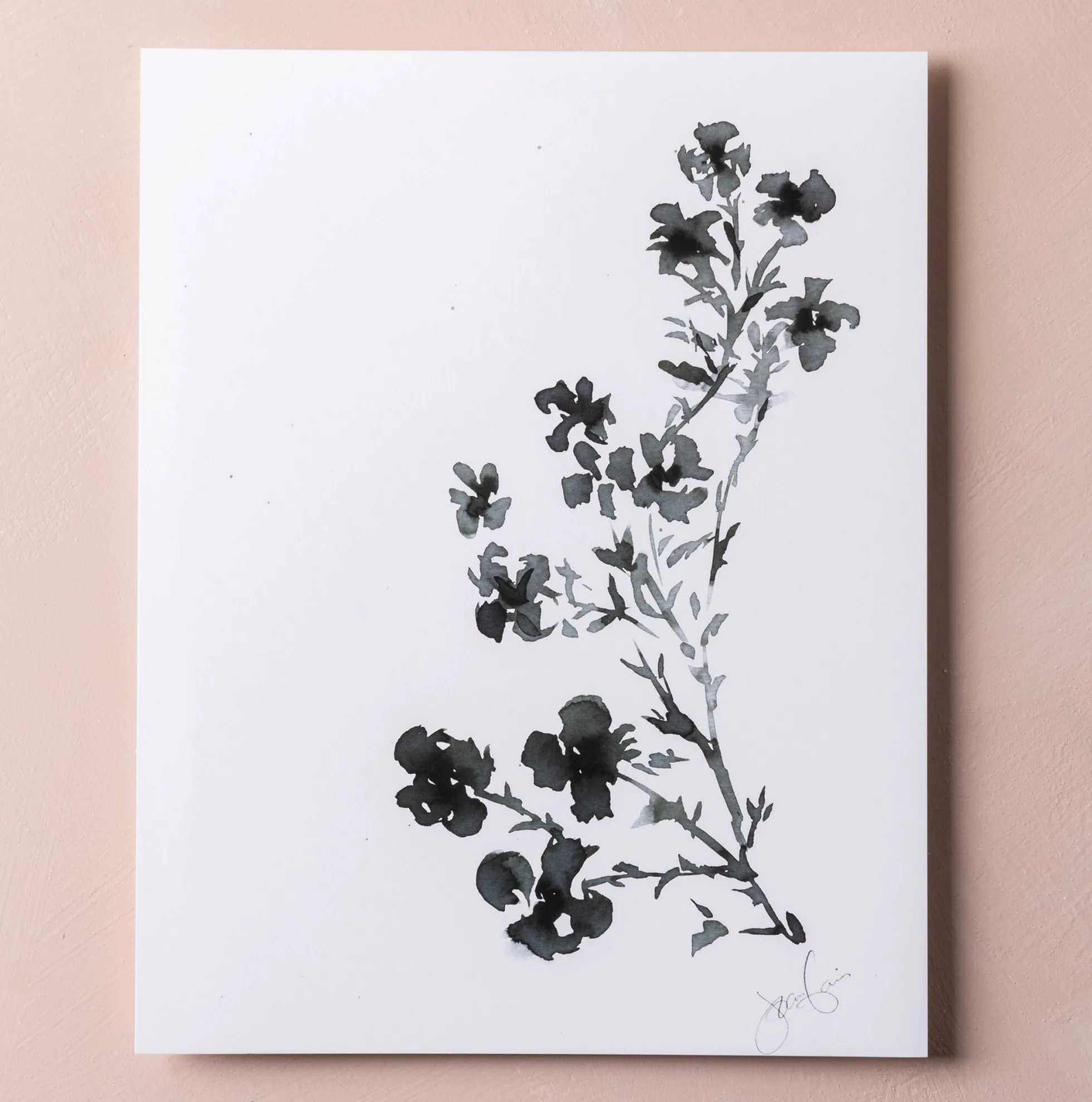 Botanical Watercolor Print