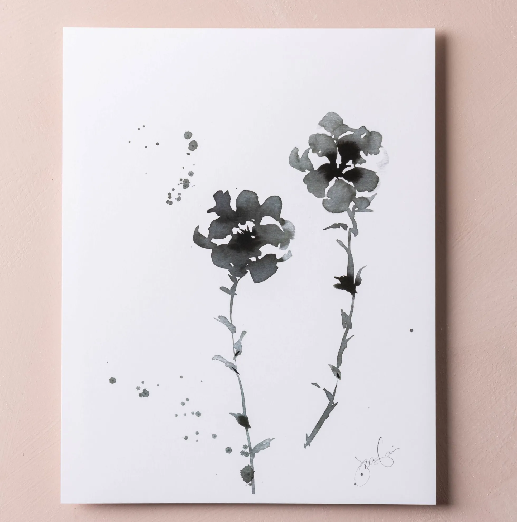 Botanical Watercolor Print