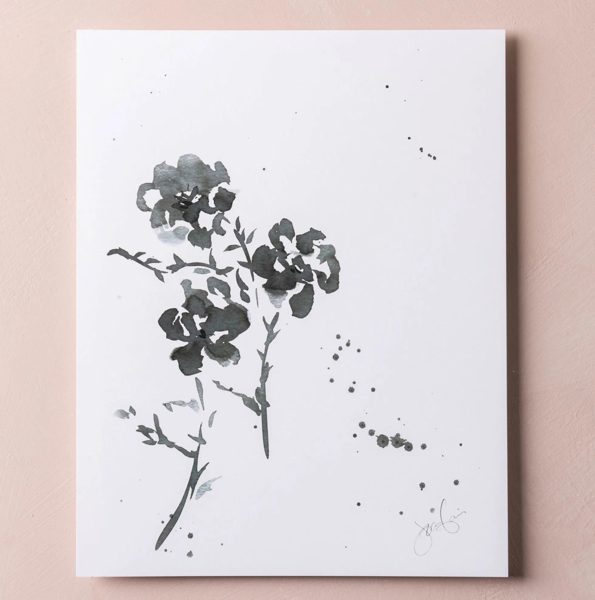 Botanical Watercolor Print