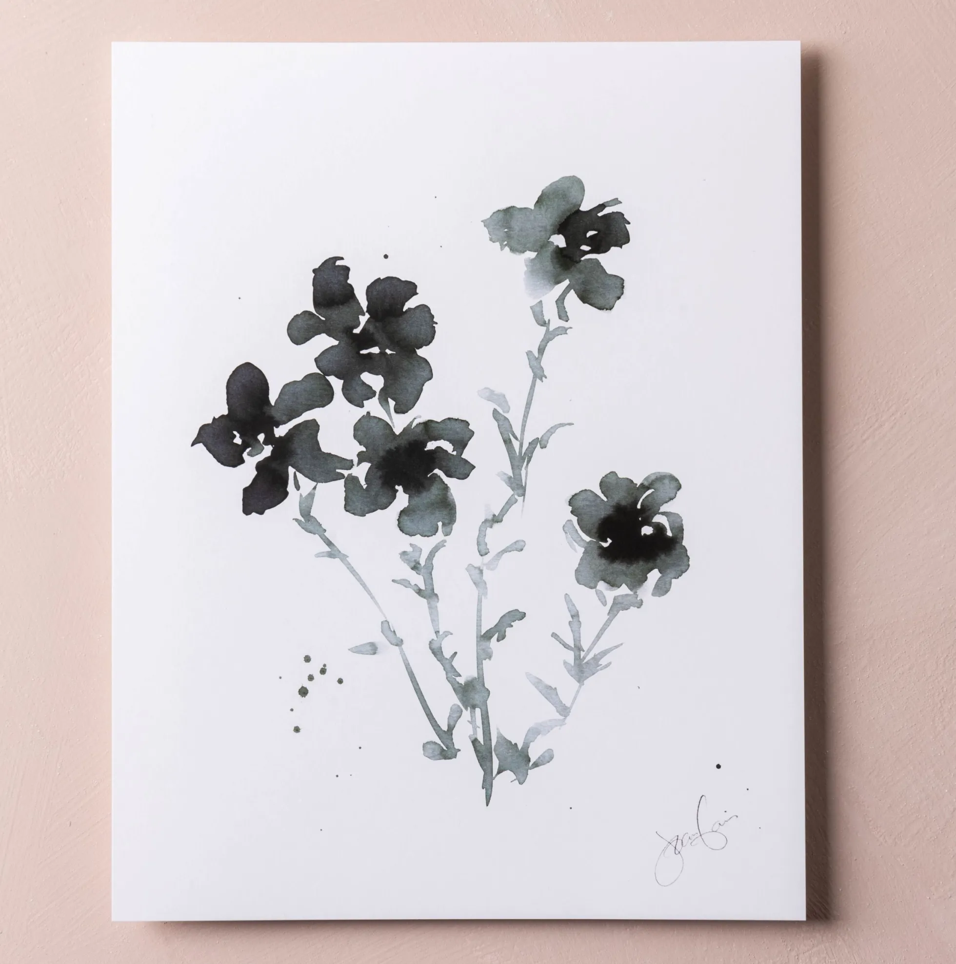 Botanical Watercolor Print