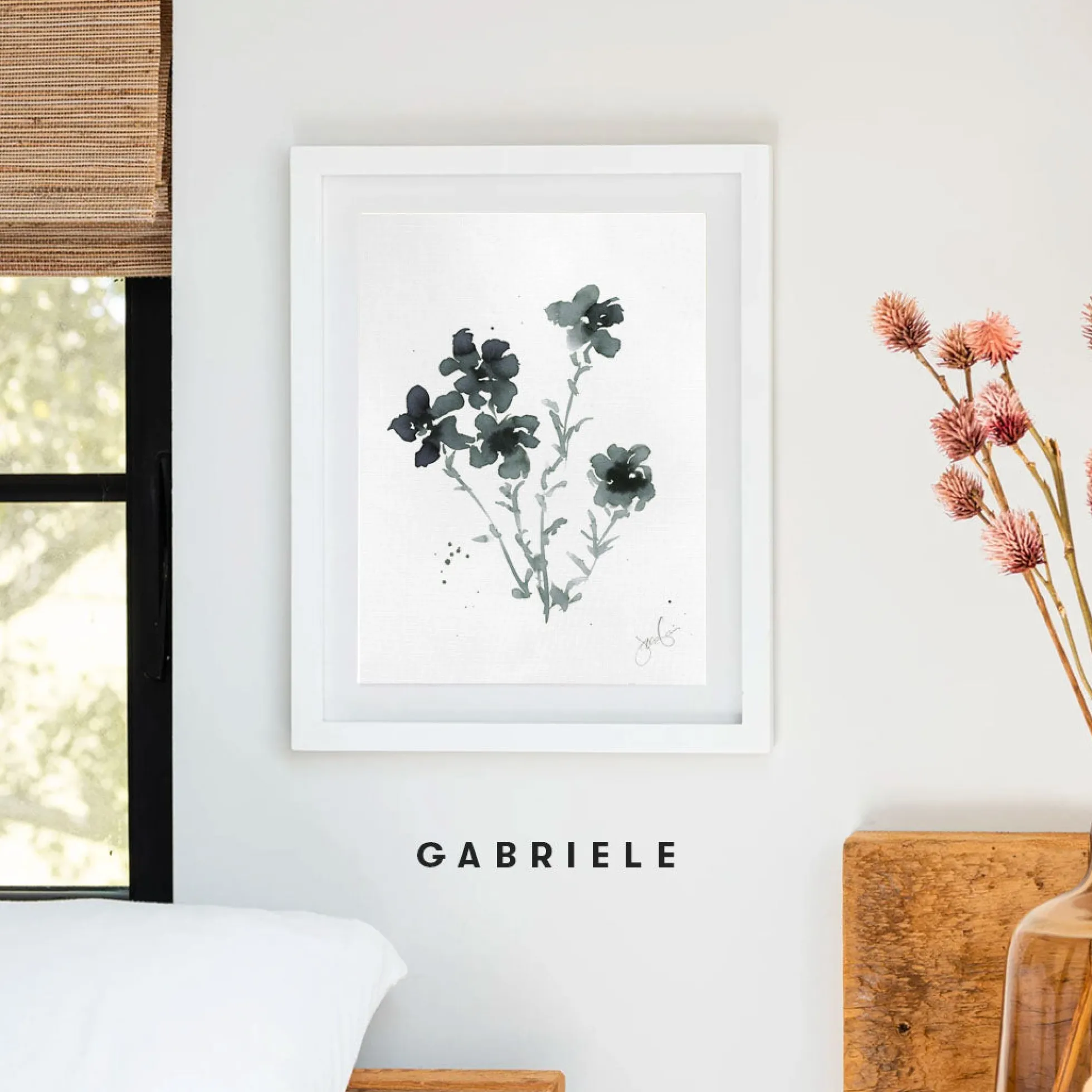 Botanical Watercolor Print