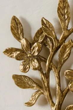 Brass Blooms Wall Hook
