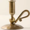Brass Wright Taper Holder