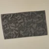 Brown Floral Jacquard Bath Mat