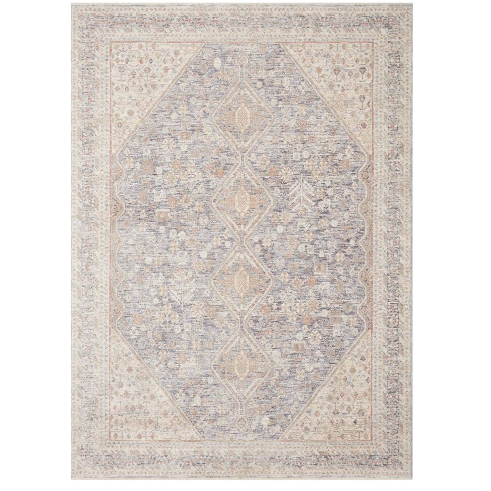 Carlisle Blue Ivory Rug