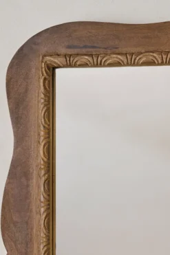Caroline Carved Wood Mirror
