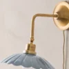 Carolyn Enamel Plug-in Sconce