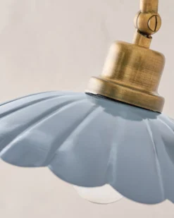 Carolyn Enamel Plug-in Sconce