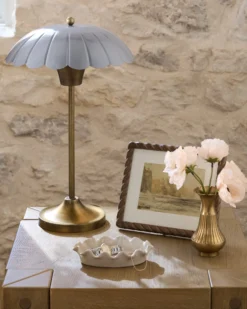 Carolyn Enamel Table Lamp