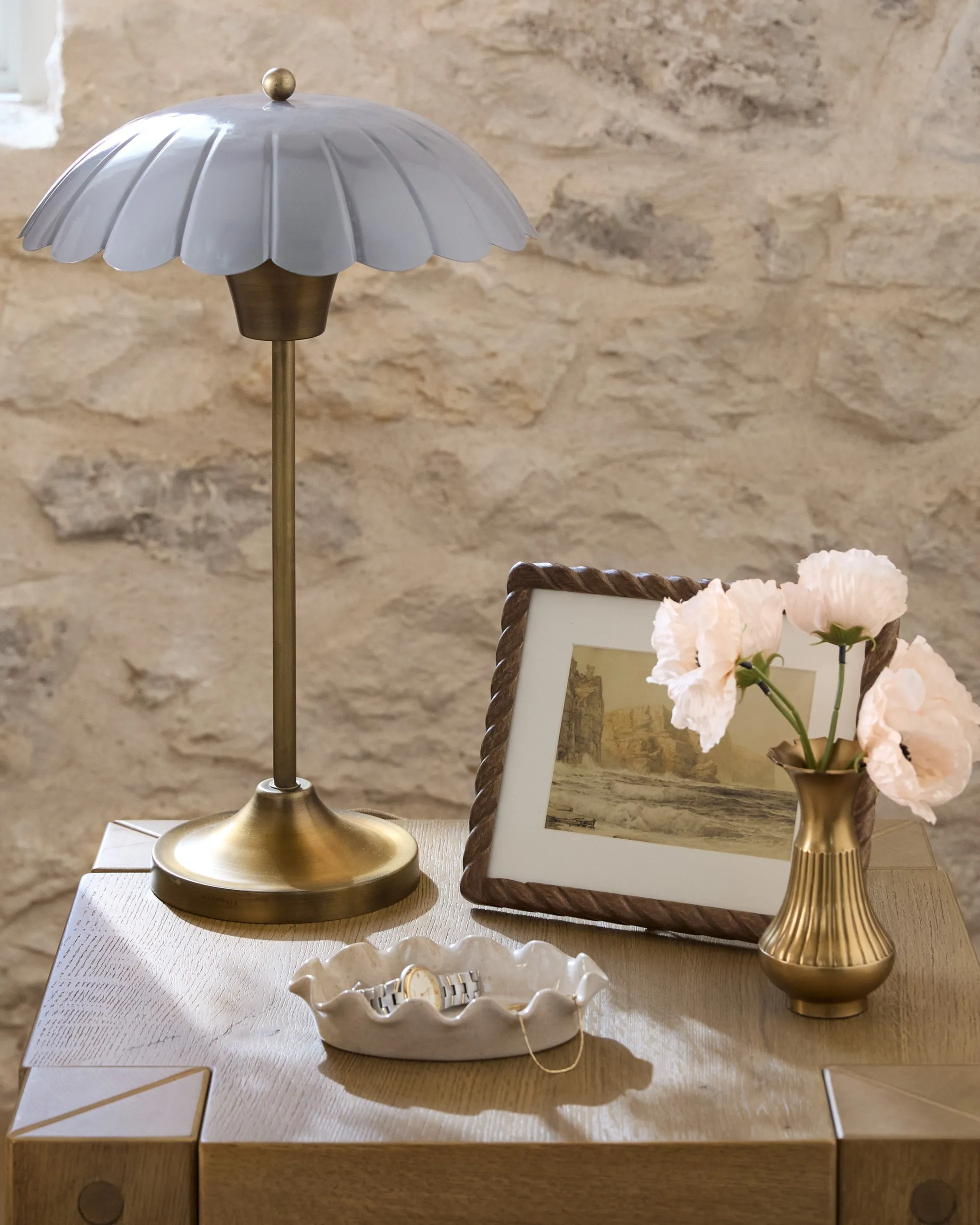 Carolyn Enamel Table Lamp