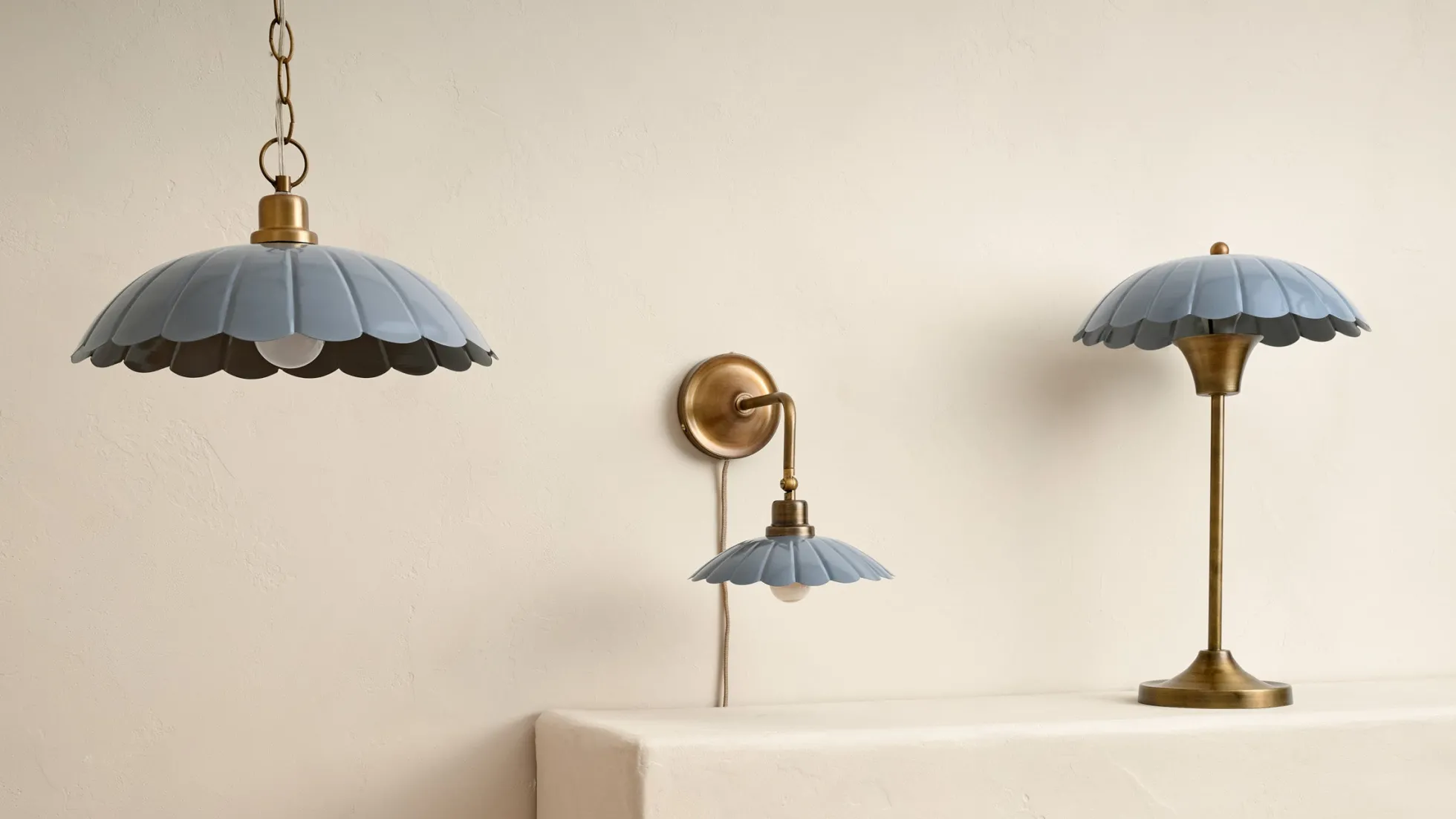Carolyn Enamel Table Lamp