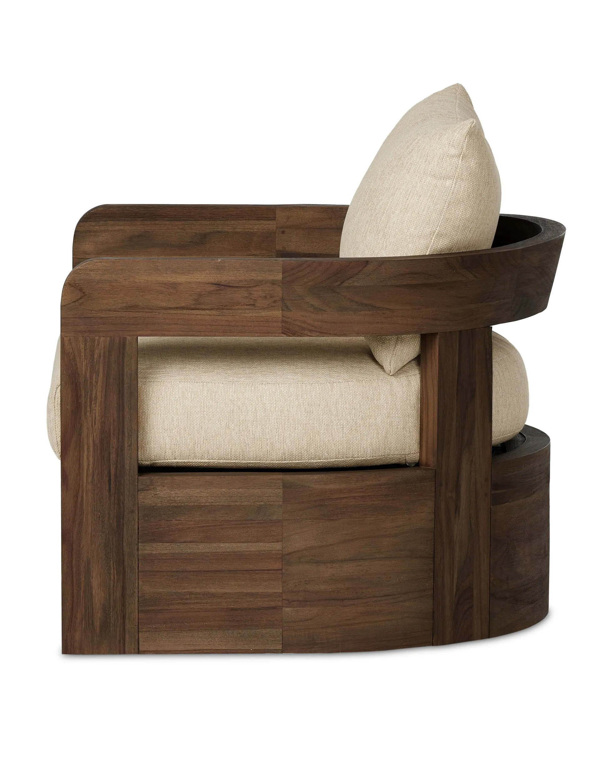 Caspian Outdoor Swivel Chair