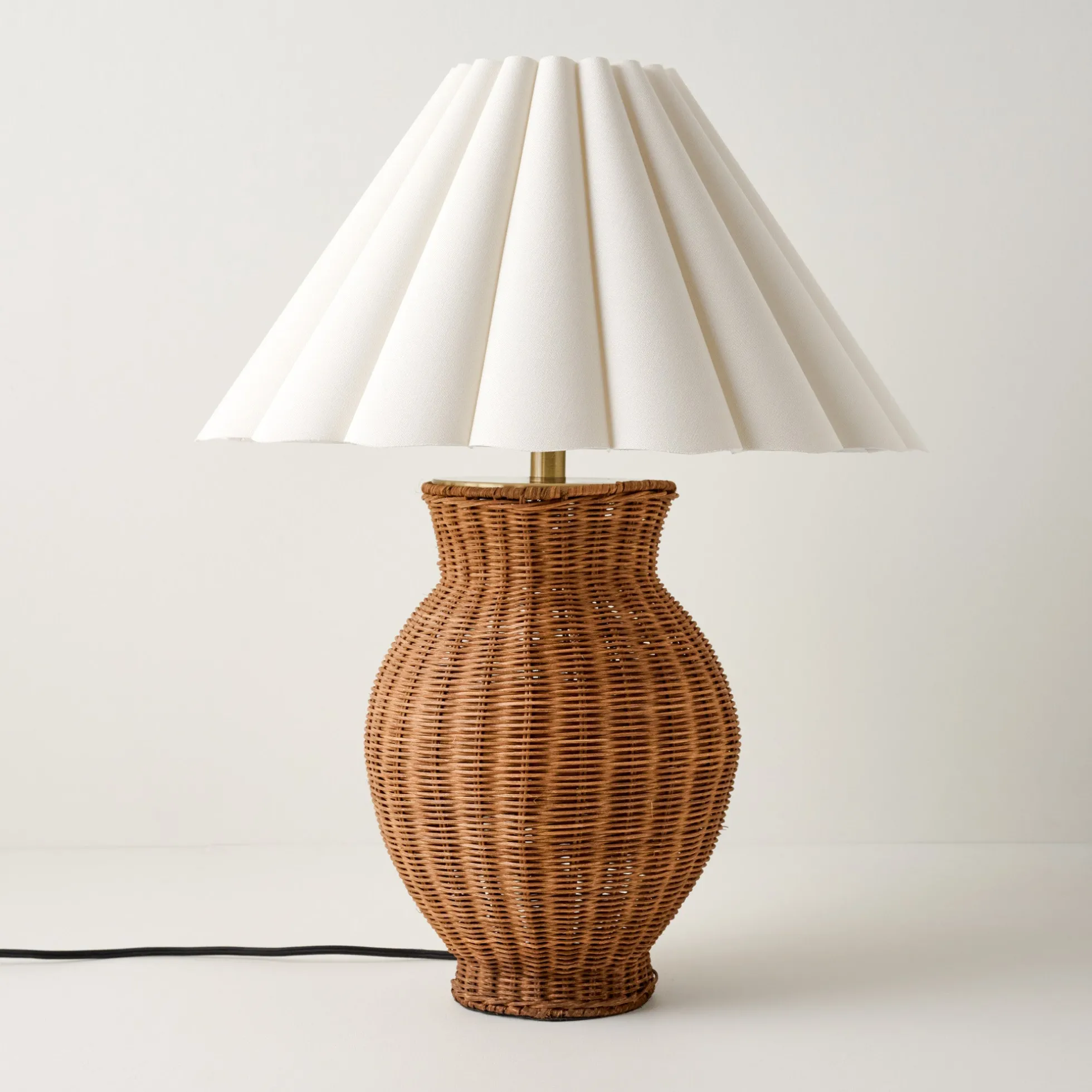 Cassandra Rattan Table Lamp