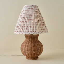 Cassie Rattan Table Lamp