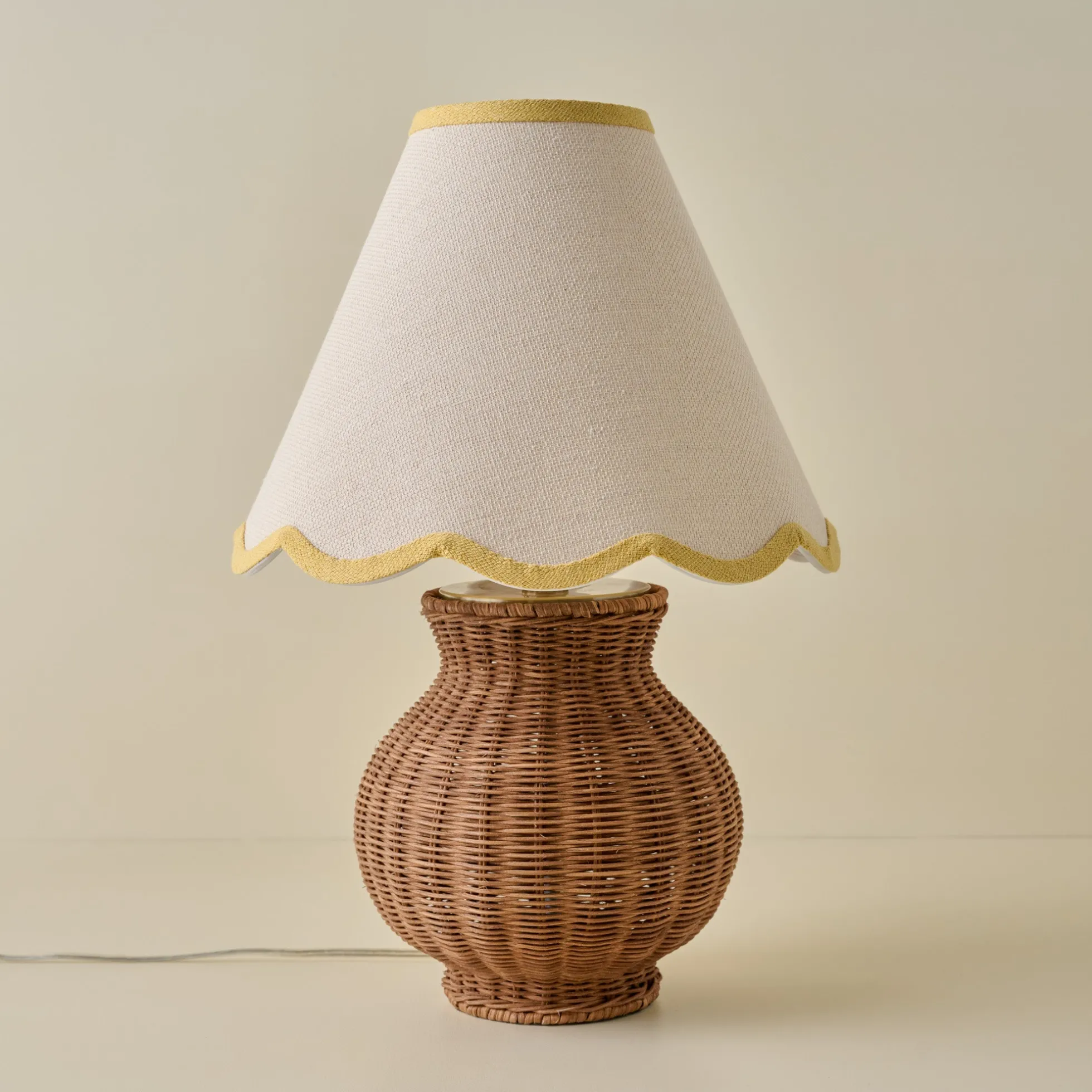Cassie Rattan Table Lamp