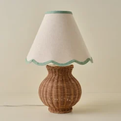 Cassie Rattan Table Lamp