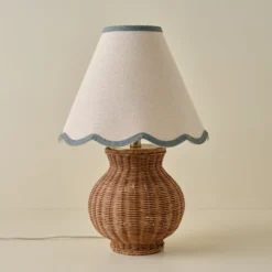 Cassie Rattan Table Lamp