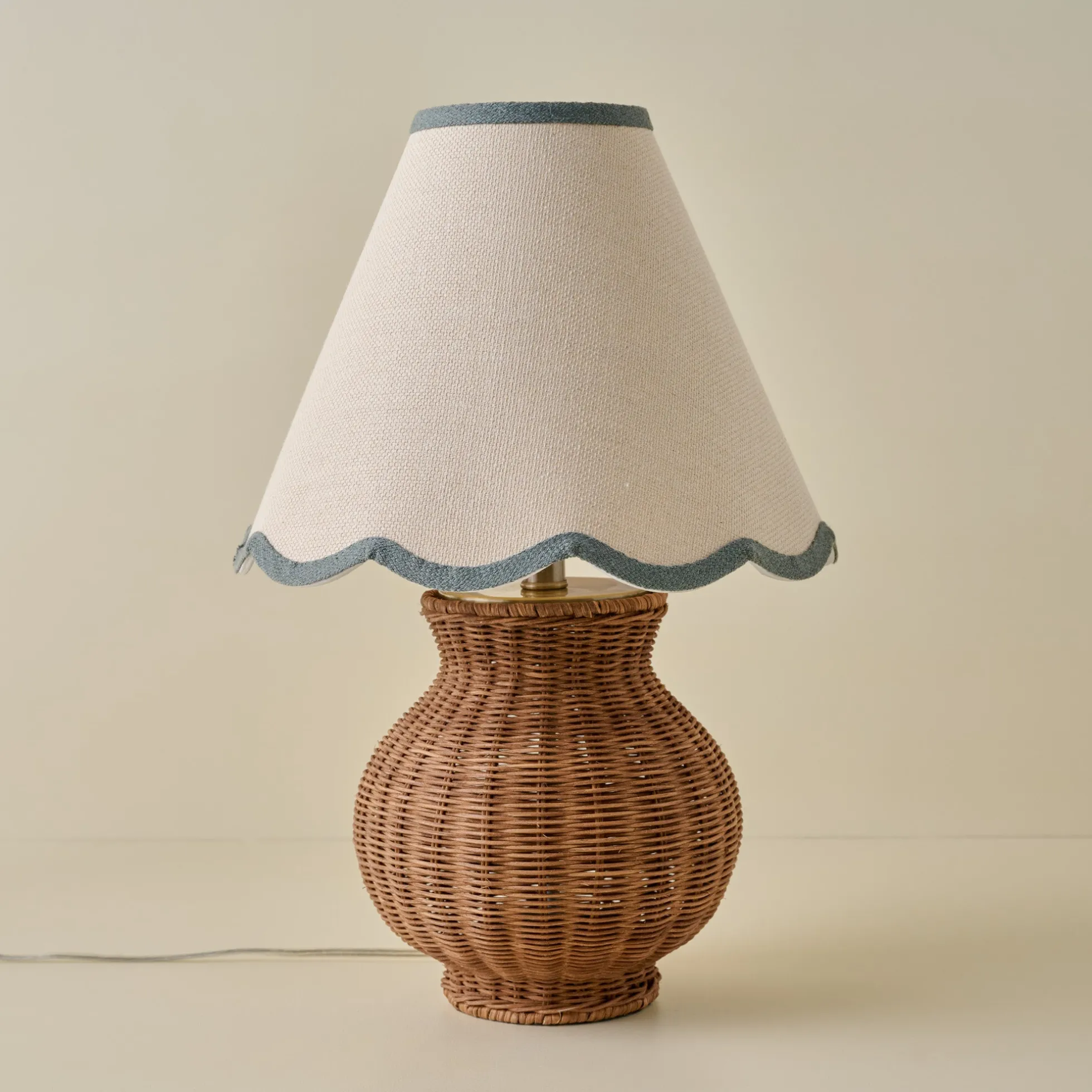 Cassie Rattan Table Lamp
