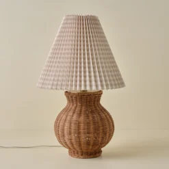 Cassie Rattan Table Lamp