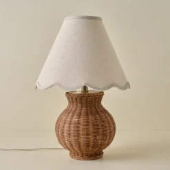 Cassie Rattan Table Lamp