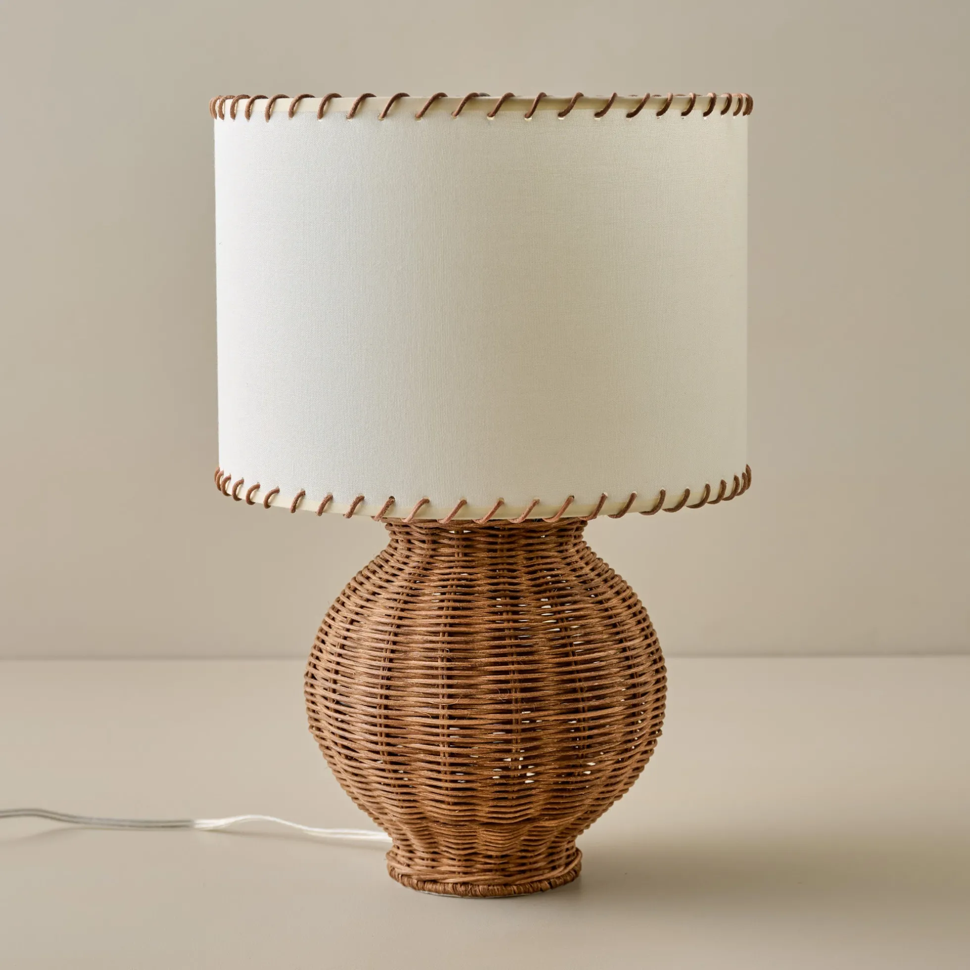 Cassie Rattan Table Lamp
