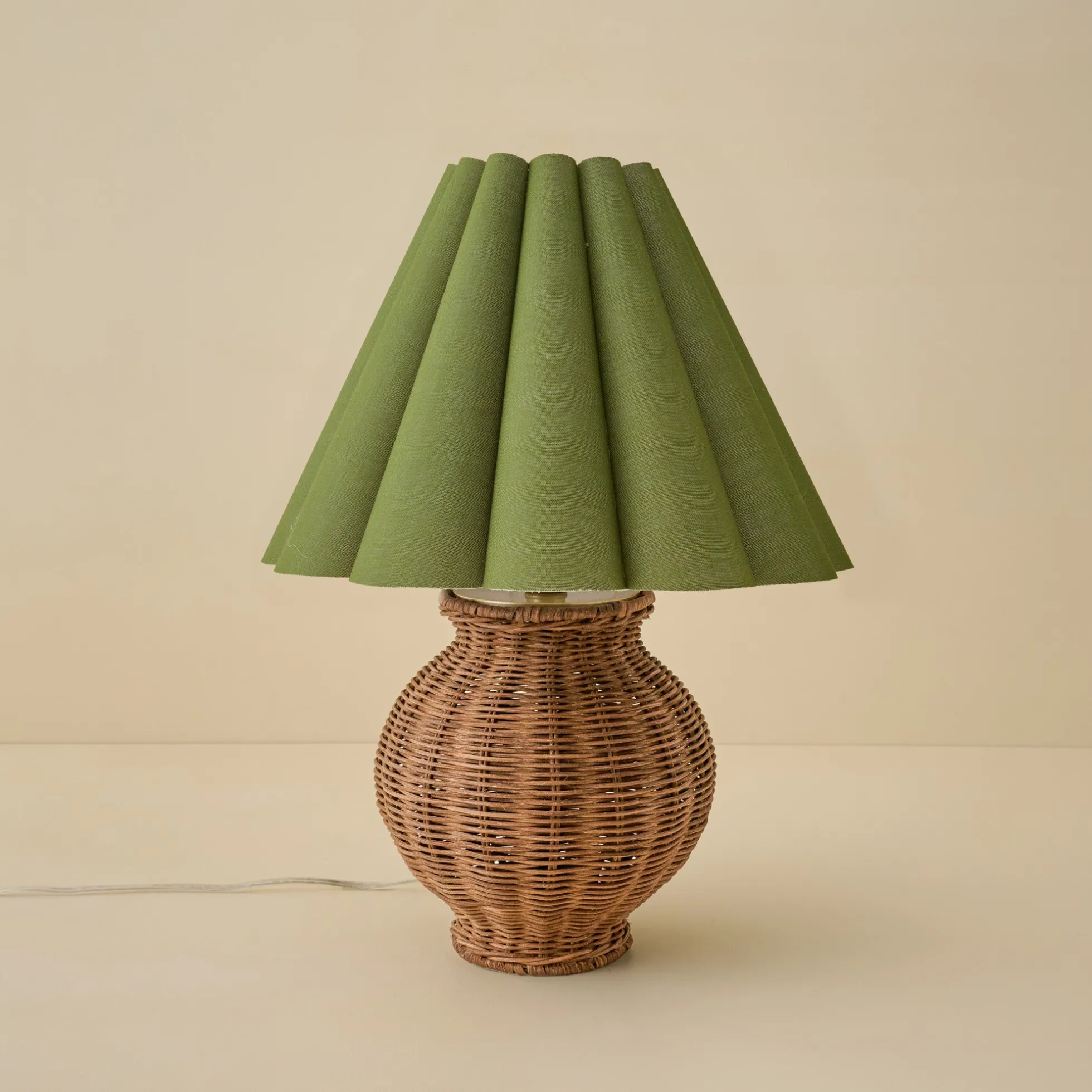 Cassie Rattan Table Lamp