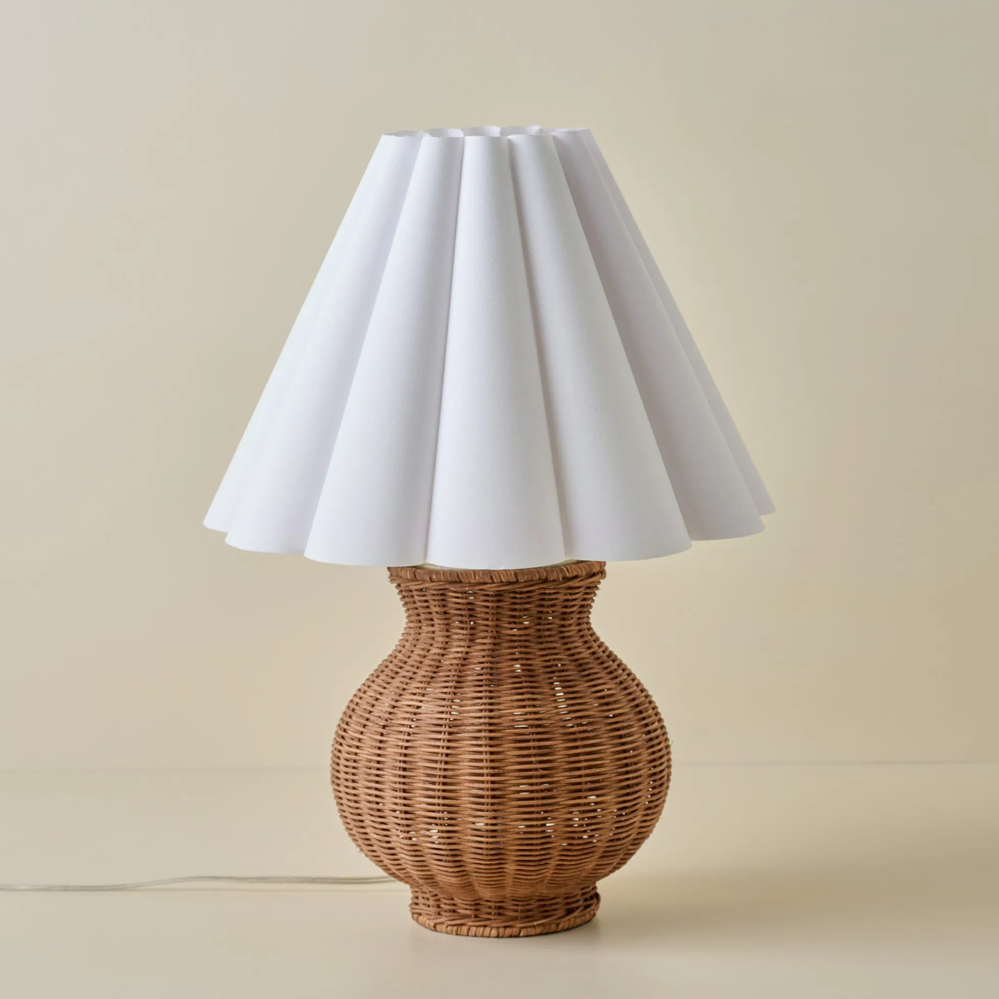 Cassie Rattan Table Lamp