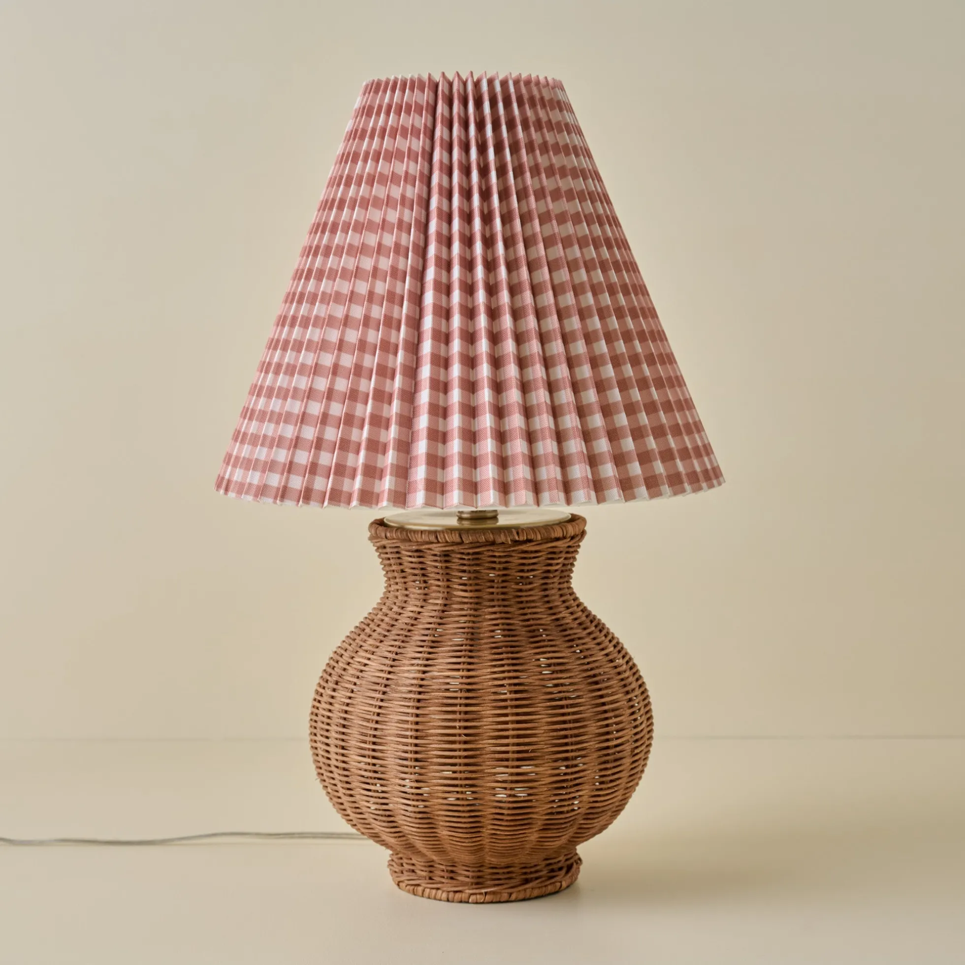 Cassie Rattan Table Lamp