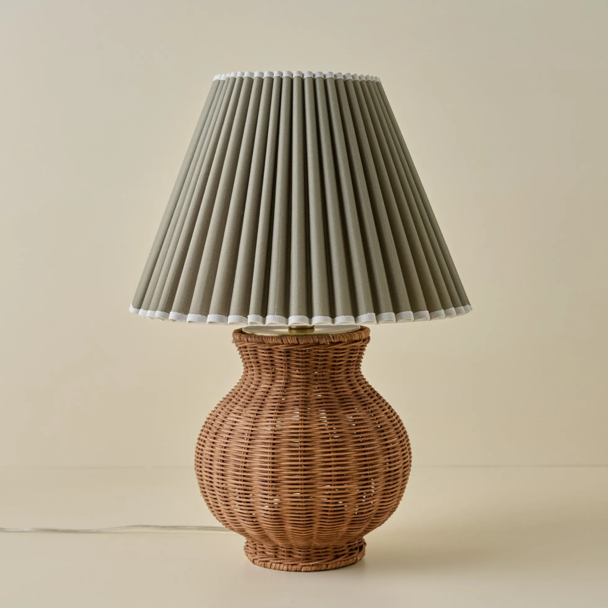 Cassie Rattan Table Lamp