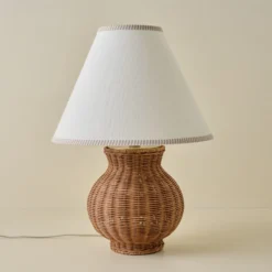 Cassie Rattan Table Lamp