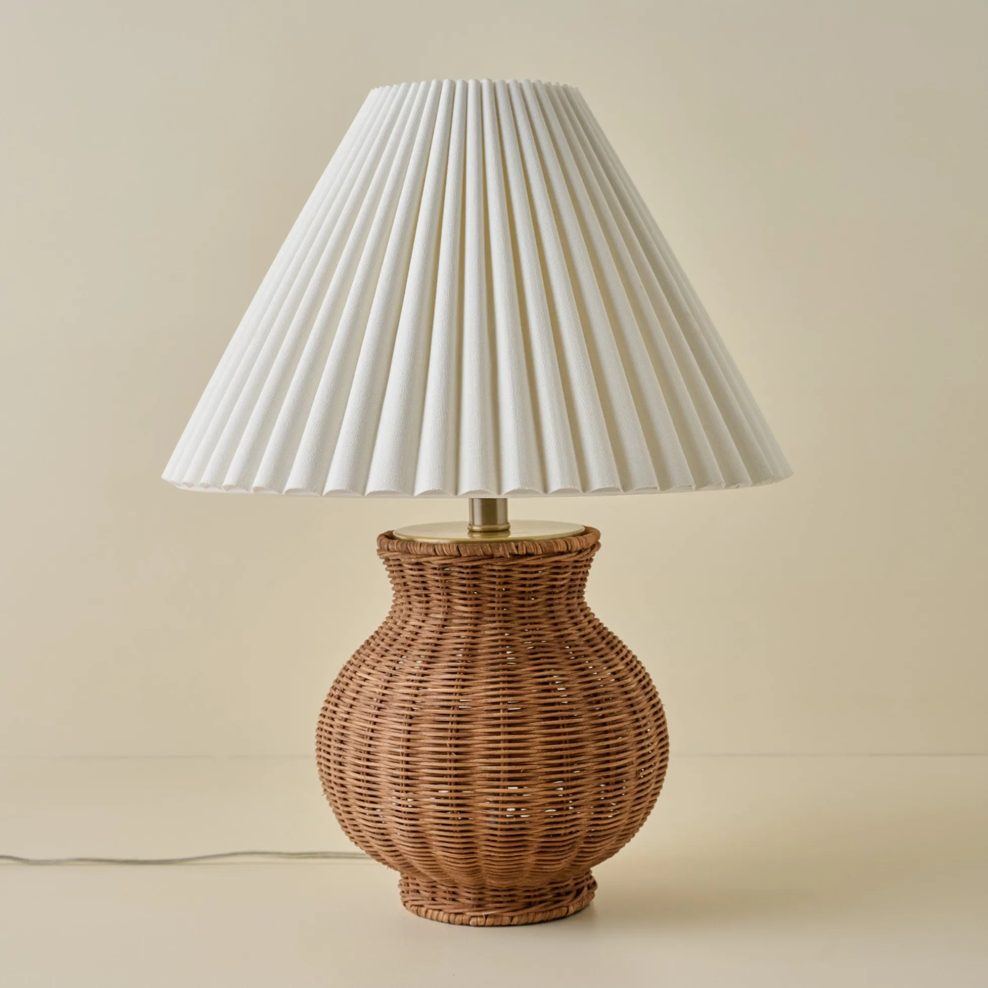 Cassie Rattan Table Lamp