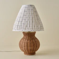 Cassie Rattan Table Lamp