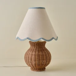 Cassie Rattan Table Lamp