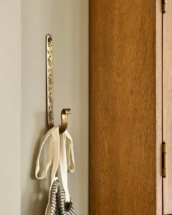 Celine Etched Brass Hook