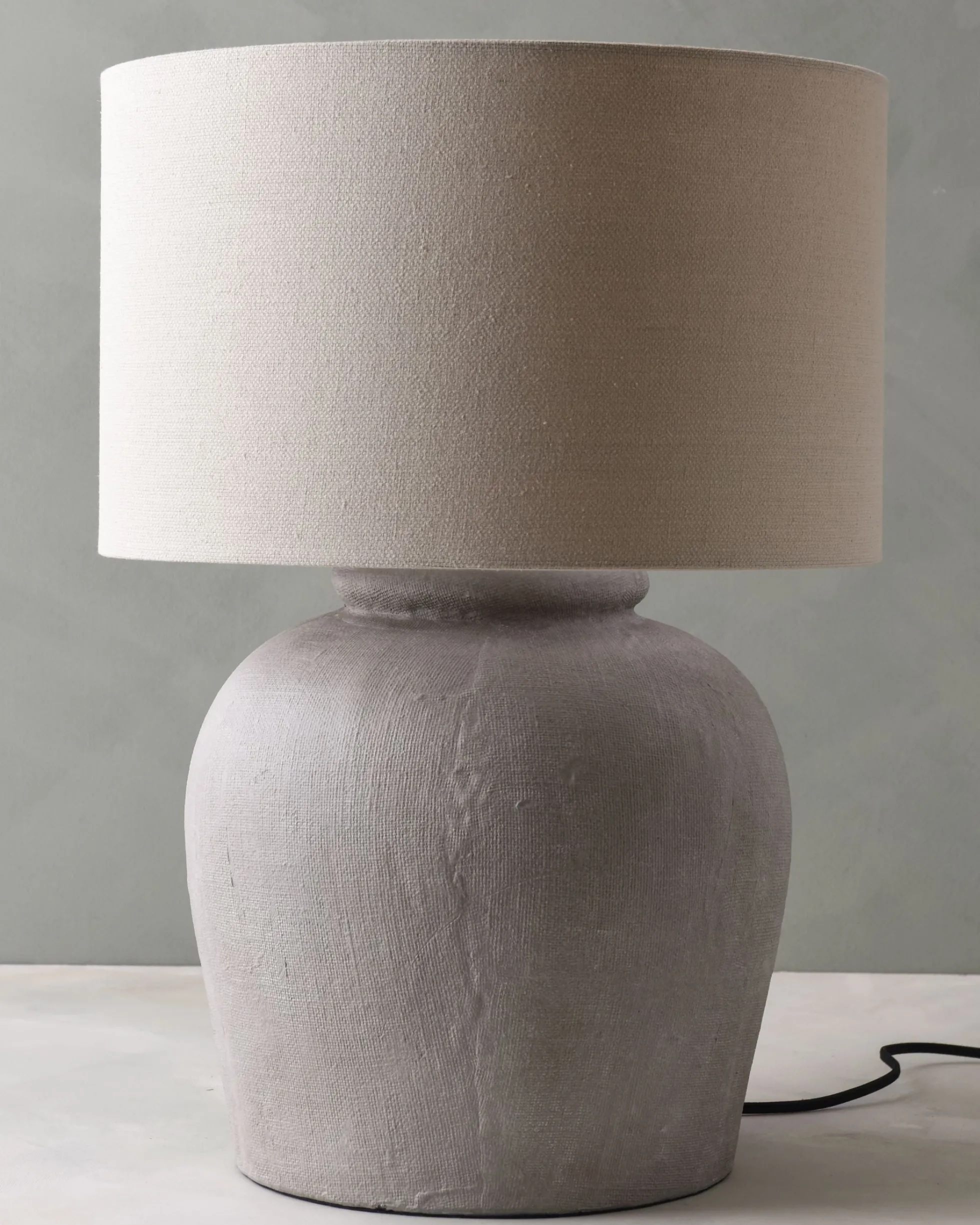 Cement Oversized Greenleigh Table Lamp