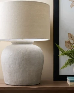 Cement Oversized Greenleigh Table Lamp