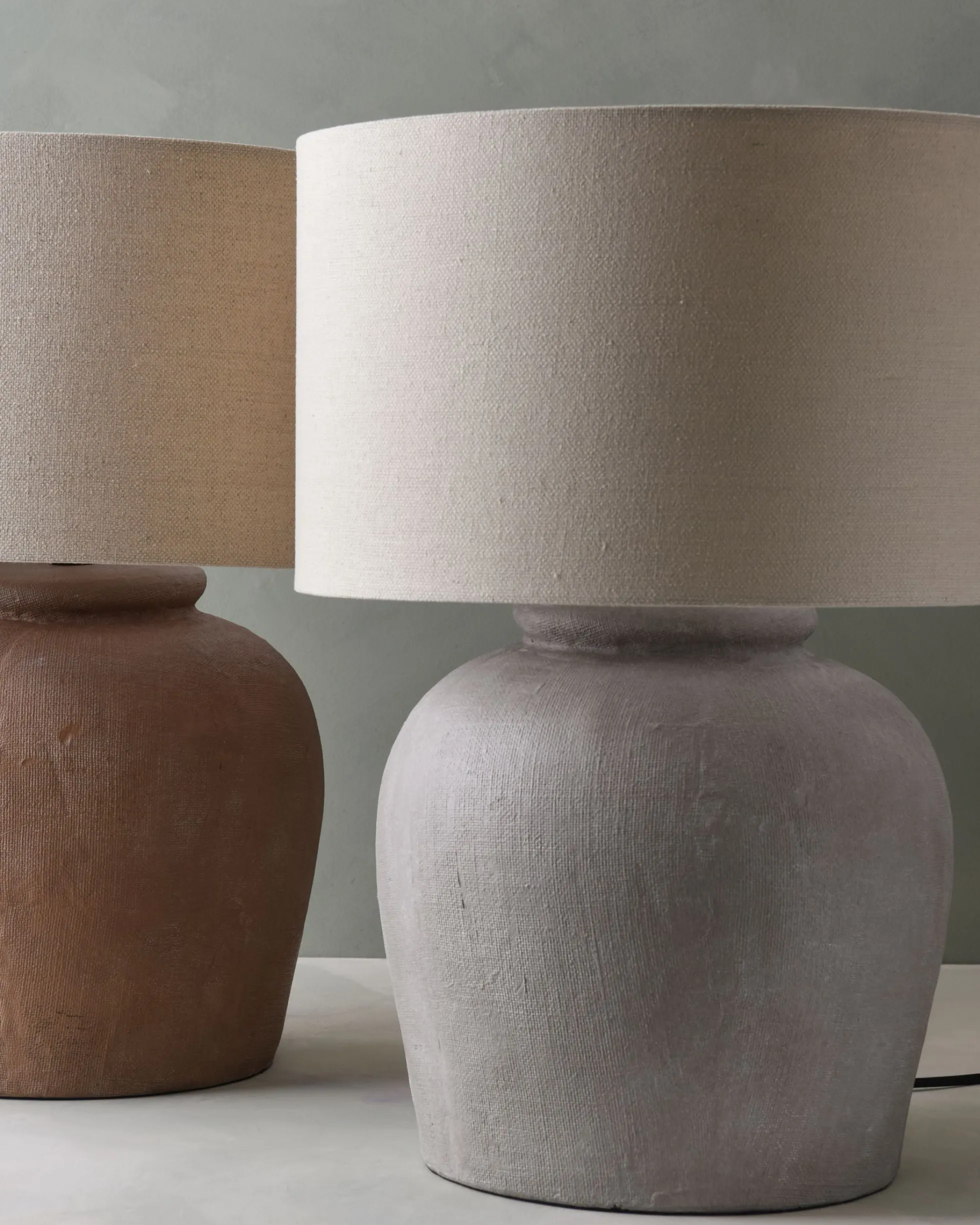 Cement Oversized Greenleigh Table Lamp