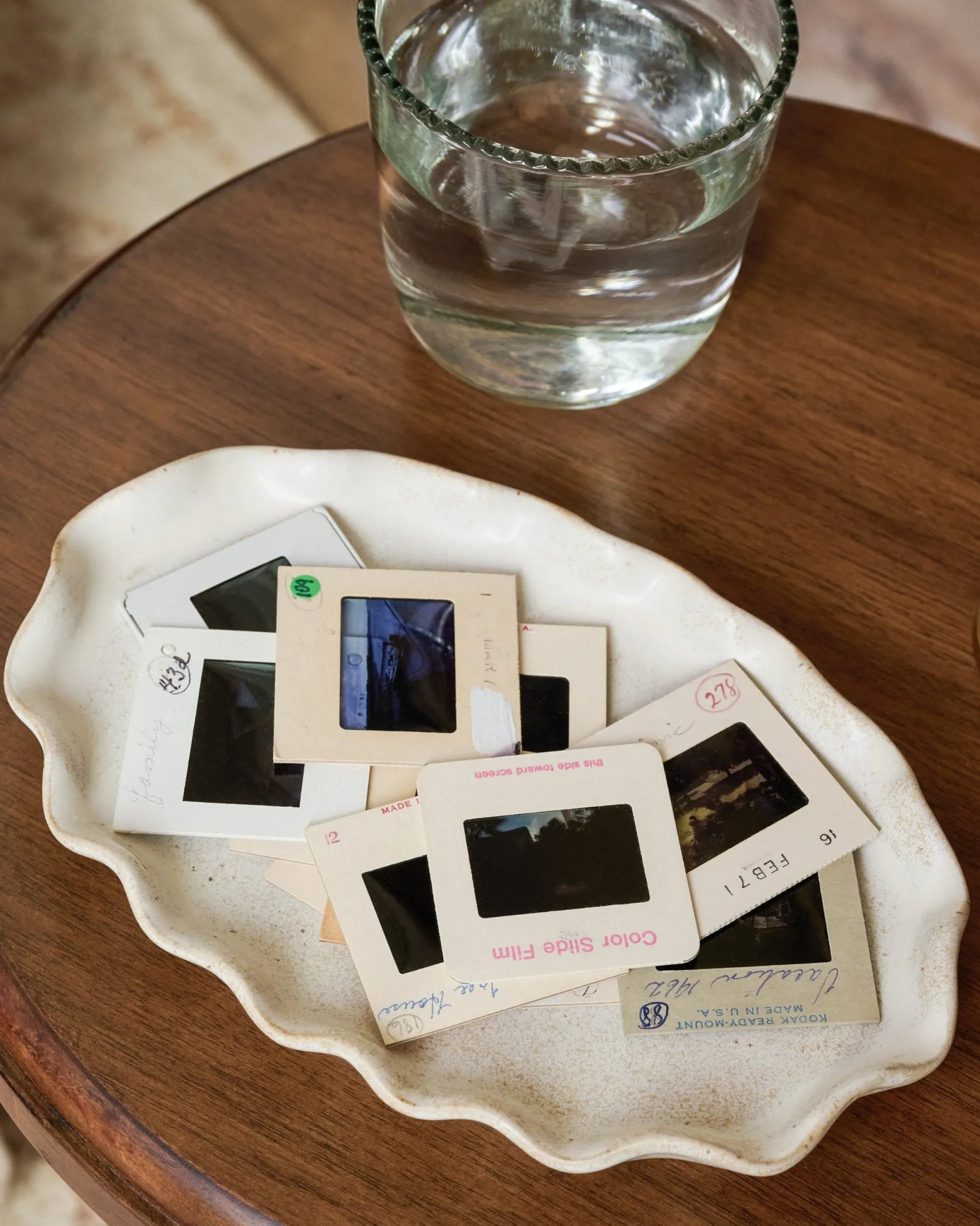 Ceramic Ruffled Tray