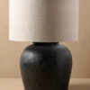 Charcoal Greenleigh Oversized Table Lamp