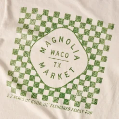 Checkered Magnolia Ivory Shirt