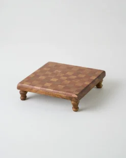 Checkered Wood Riser