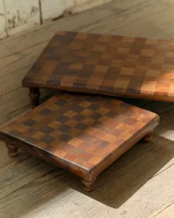 Checkered Wood Riser